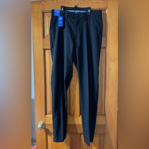 Haggar Men's Classic Black Dress Pants 34X34